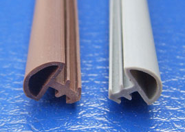 wooden door seal strips