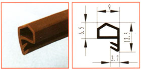 PVC wooden door seal