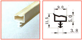 PVC wooden door seal