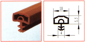 PVC wooden door seal