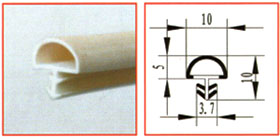 PVC wooden door seal