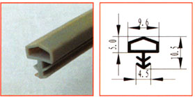 PVC wooden door seal